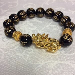 Feng Shui Black Obsidian Bracelet